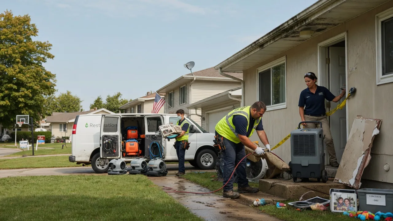 Water Damage Restoration in Illinois City, IL near me